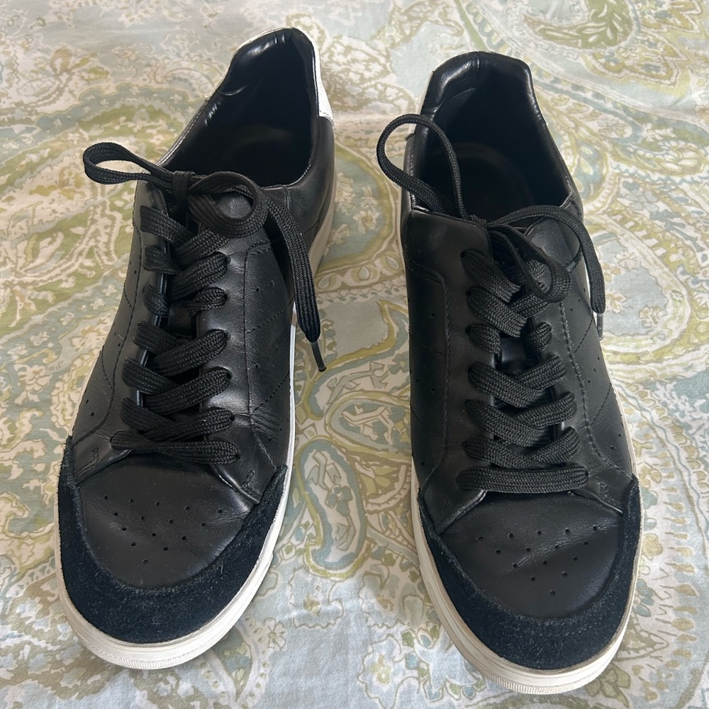 Marc Fisher Leather Platform Sneaker Size 8.5